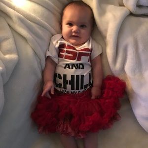 Red tutu SHIRT NOT INCLUDED